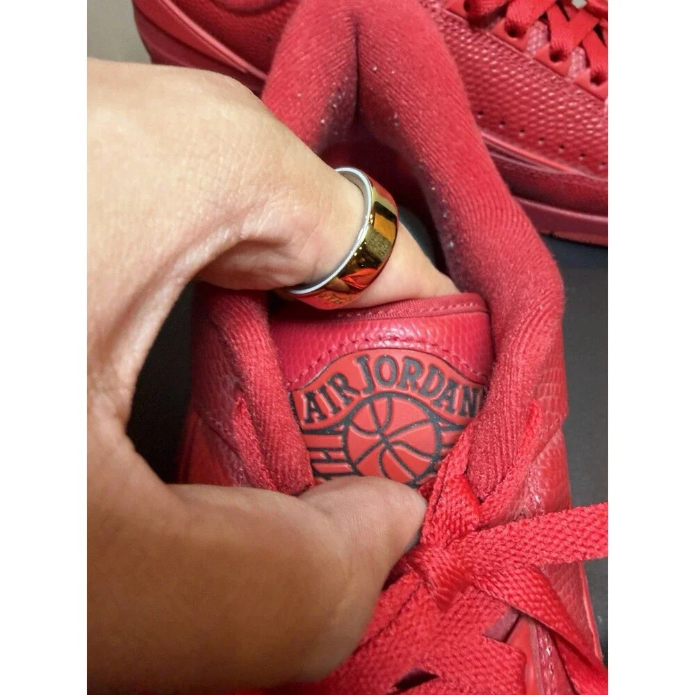 Nike Air Jordan 2 Retro Low Gym Red Size 10.5 Mens Used Clean No Box